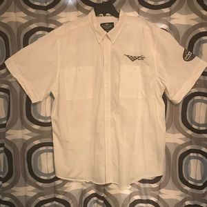 Harley Davidson button down shirt